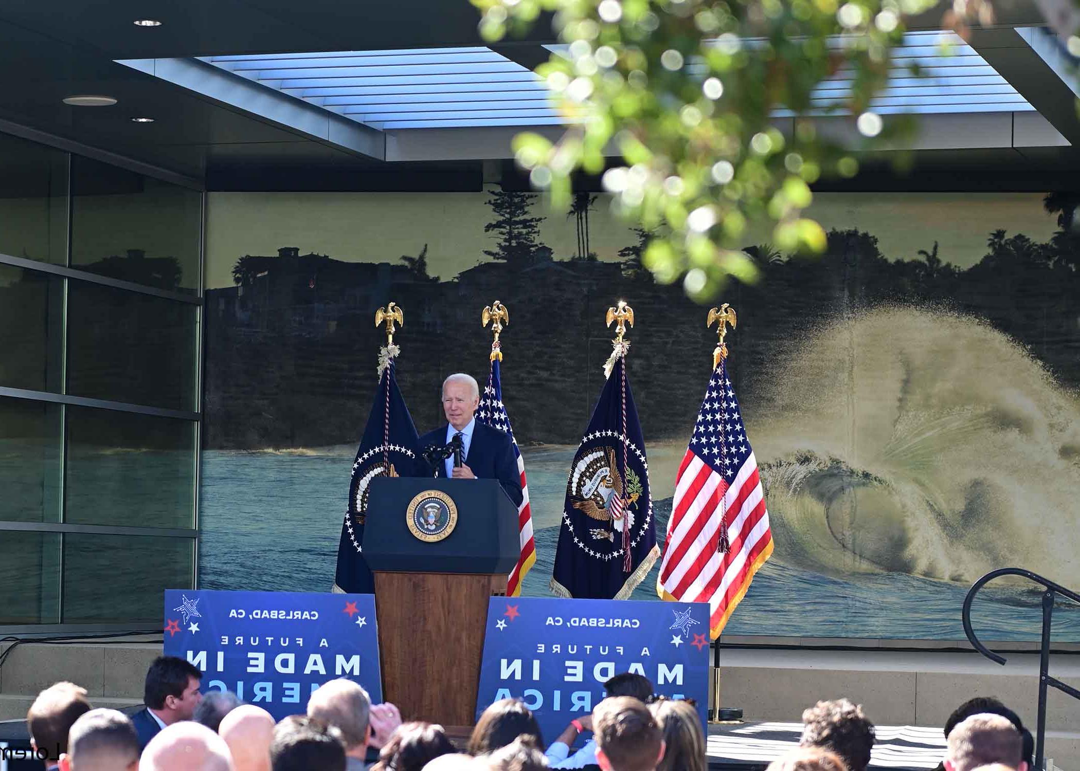 President Biden visits Viasat